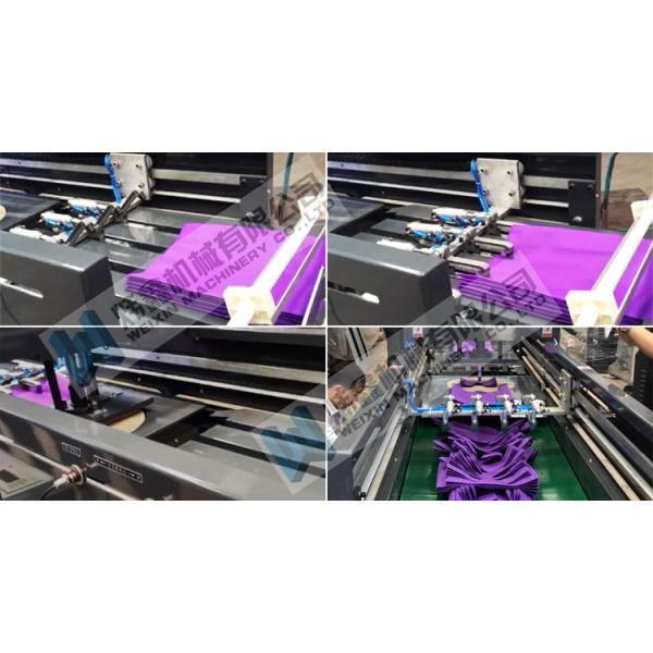 Different Cutting Mould Non Woven Punching Machine With PLC Control