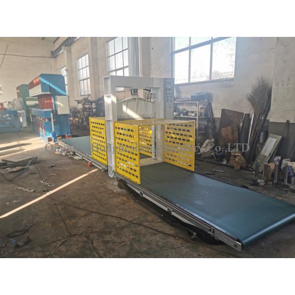 660mm Width Horizontal Conveyor Belt Cutter Machine For Roll Material