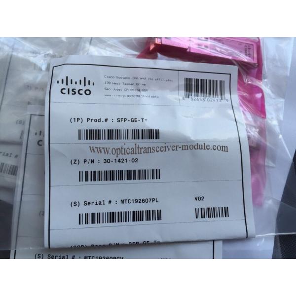 SFP-GE-L Single Mode Fiber SFP Small Form Factor Pluggable Transceiver