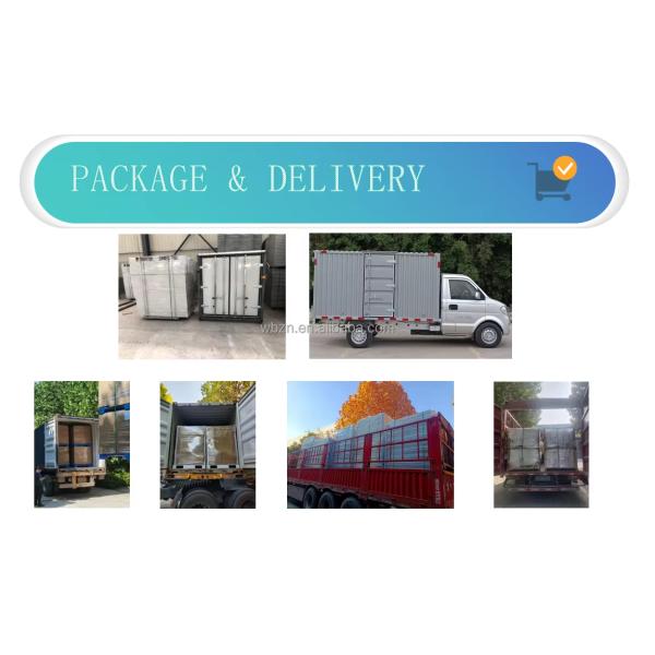 Integrated Mobile Freezer -86~-15 Degrees Freezer for Seafood Fruit Quick-Freezing Unit with Compressor Container