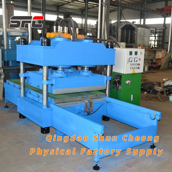 400Ton 1000x1000x1,Hydraulic Push-Pull Vulcanizing Press