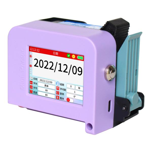 Mini Hand Held Cij Inkjet Printer for Plastic Wood Paper Glass Packing Code Printing