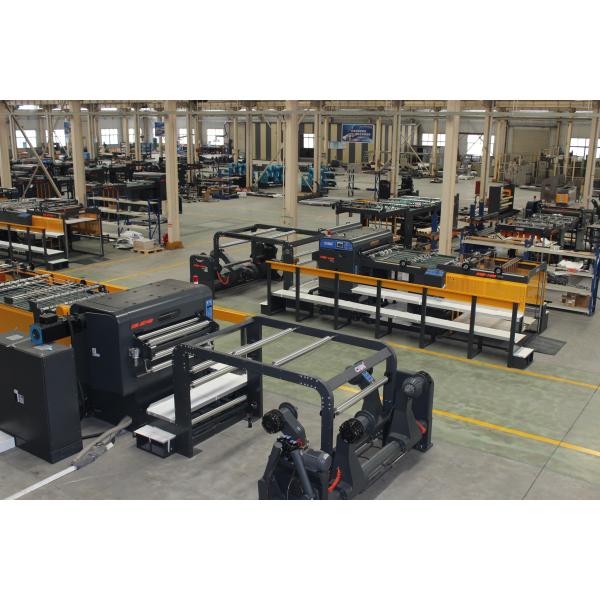 Double Rotary Paper Sheeting Machine 300cut/Min Paper Reel Cutter ODM