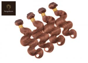 China OEM Hand Sewing Colored Human Hair Extensions Color 30 Hair Bundles on sale