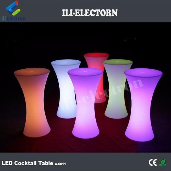 RGB Outdoor Plastic Illuminated Led Interactive Table Touch control