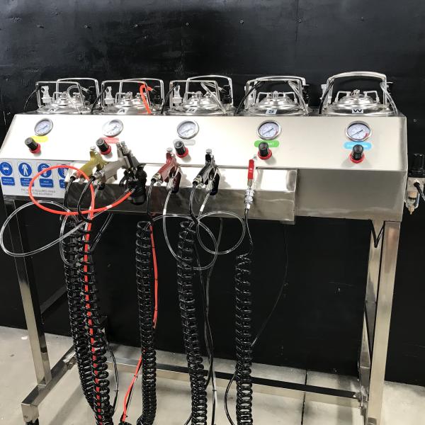 Spray on Chrome Technology and Machine