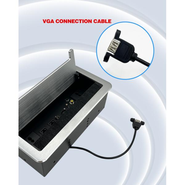 Flip Cover Socket Desktop Electrical Power Socket Universal Conference Furniture Tabletop Power Socket Outlet Box