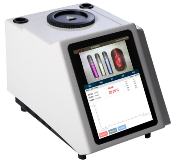 High-D Definition Digital Melting Point Meter 4 Samples at a Time Direct Printer Output & High Quality Video for Machine Testing