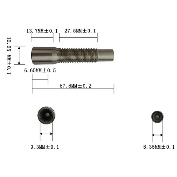 7/16 UNF Cable End Fittings Conduit End Cap VLD Tread