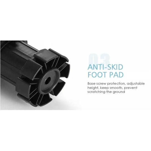 Modern Design Adjustable Plastic Kitchen Cabinet Leg for Leveling Table Plinth Foot