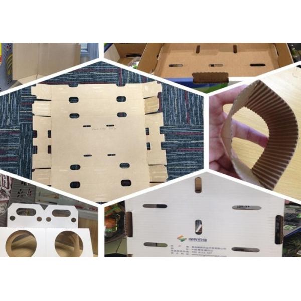 120 Pcs / Min Corrugated Box Die Cutting Machine Lead Edge Feeding Type