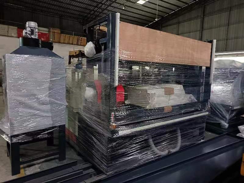 FOSHAN STAR PLC-Controlled Automatic Horizontal Flat Glass Sandblasting Machine