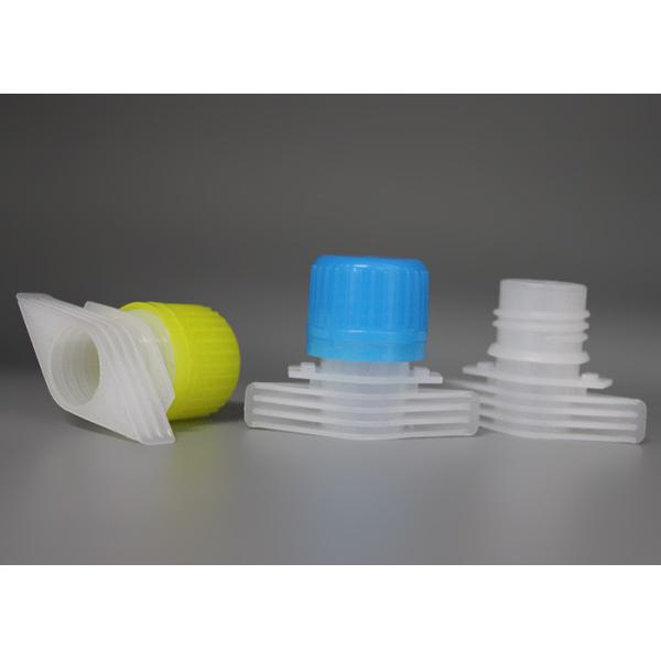 Easy Tear Ring Plastic Spout Caps Full Size For Medicine Paste Package