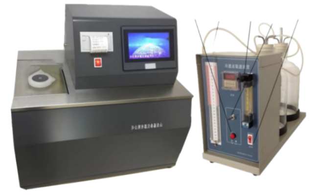 Solidifying Point Cold Filter Point Tester -70 ~ 30 ℃ PT100 Sensor Single Hole ASTMD 6371