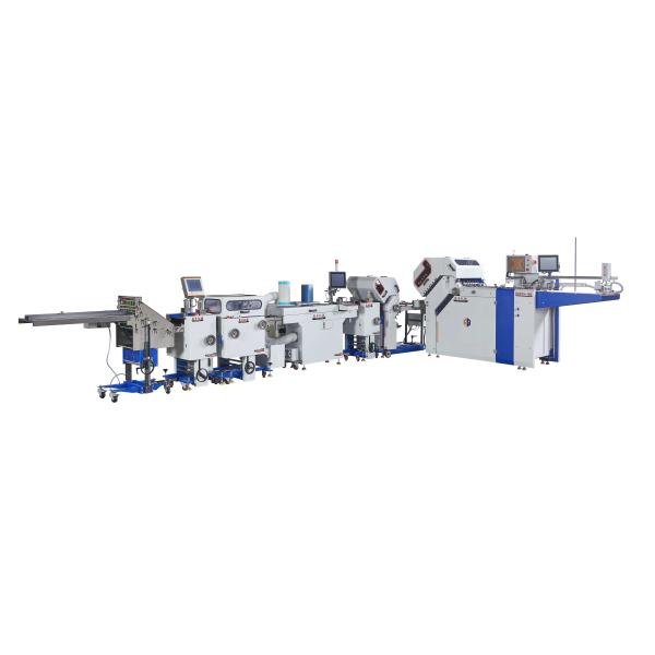 AOQI Silent Width 600mm Pharmaceutical Folding Machine For Folded Pharma Inserts Pharmaceutical Outsert System