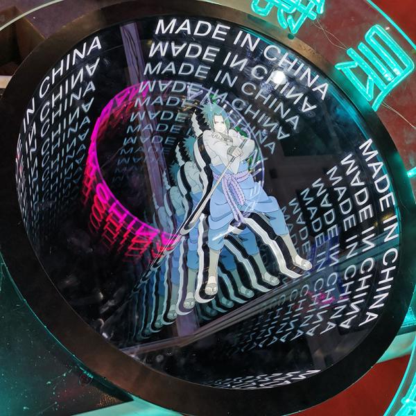 Wedding Stage Dance Floor Led Panel Infinity 3D Tunnel Mirror Led Light Dance Floor Led Tunnel Infinity Illusion Mirror Infinity