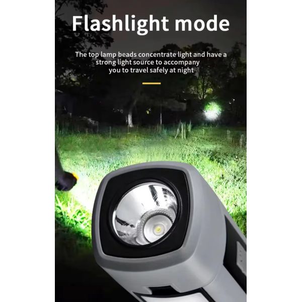 Source Factory Camping Light Three-leaf Flip Portable Flashlight Hanging Lamp Foldable Household Tent Lamp Camping Lamp