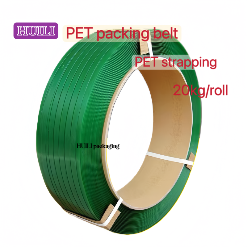 Automatic PET packaging belt 9-25mm PET packaging strap PET plastic strap for Manual strapping tools