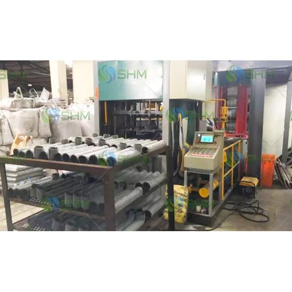 Automatic Paper Sprue Casting Tube Machine For Foundry Riser With Hot Press Equipment
