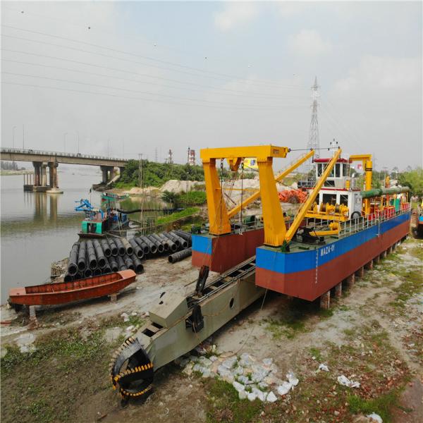 15m Dredging Depth 22inch Cutter Suction Dredger QHCSD-218 with Customized Design