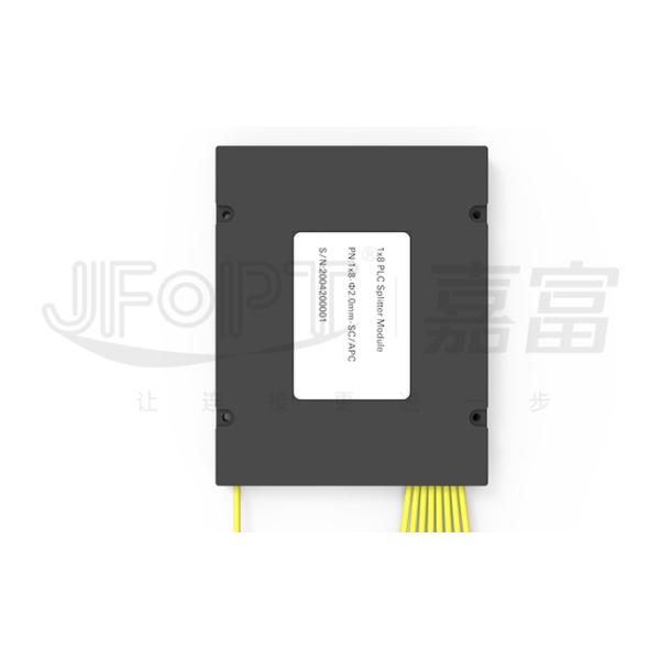 ABS Box Type PLC Optical Splitter Plastic Box Enclosure Splitting 2-64 Channels