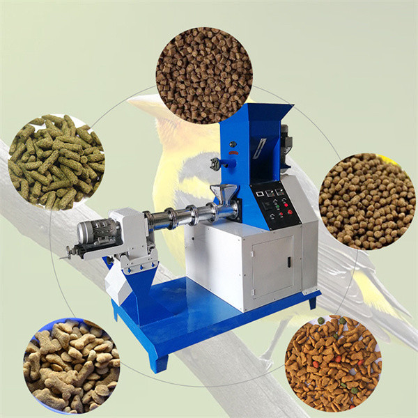 Small Floating Fish Feed Mill Pellet Extruder Machine With Diesel Engine