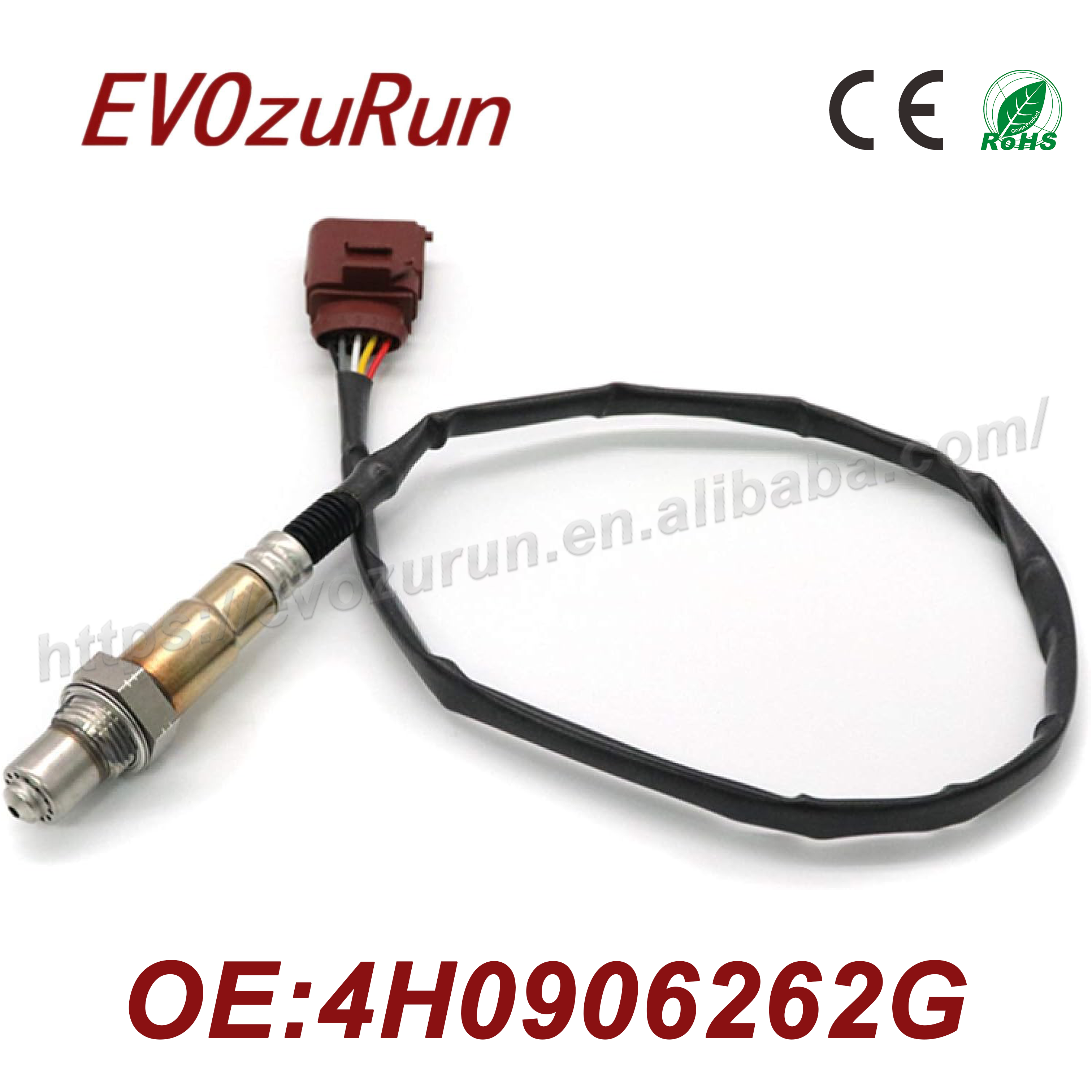 High Performance Upstream Oxygen Lambda Sensor 4H0906262G for Audi S6 C7 4.0 TFSI V8 2013-2018 RS7 C7 S7 C7 4.0 TFSI 2014-2018