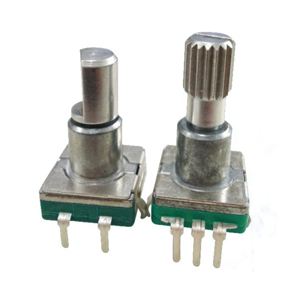 Custom 12mm Encoder Rotary Potentiometer Switch With 30~100gf.Cm Detent Torque