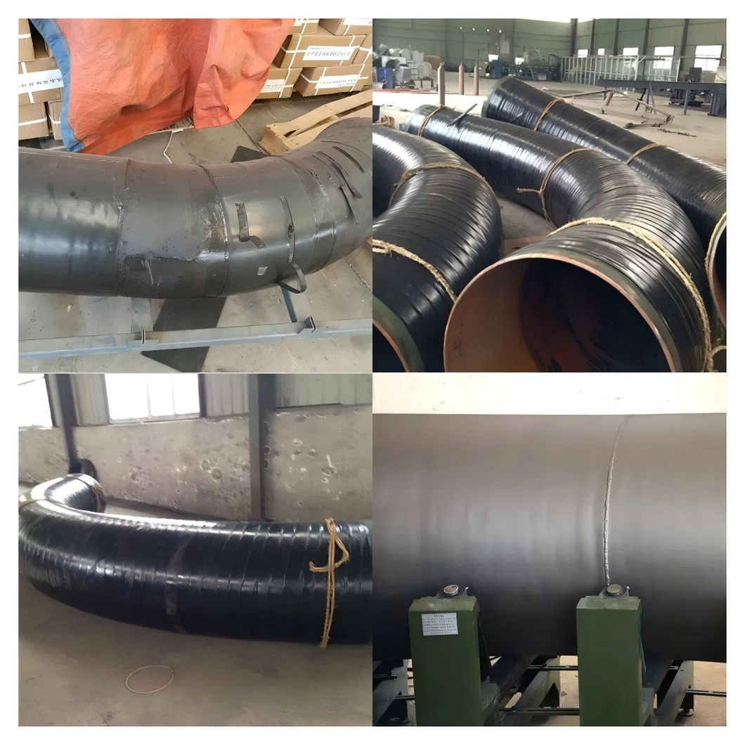 Automatic 3PE Anti-Corrosion Coating Line with PLC Control, Induction Heating, and Three Protective Layers for Steel Pipes