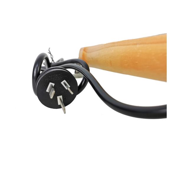 Scrape Stainless Steel Heated Uncapping Knife With Wood Handle