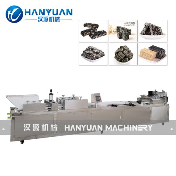Multi Functional Black Sesame Bar Production Line Peanut Candy Bar Production Line