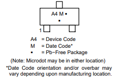 BAV70LT3G Diodes - General Purpose, Power, Switching 100 V Dual Common Cathode Switching Diode