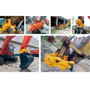 Rotatable Fully Automatic Quick Hitch with Customizable Parameters for