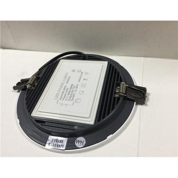 Round Recessed Led Panel Light Integrated 30W White With Internal Driver
