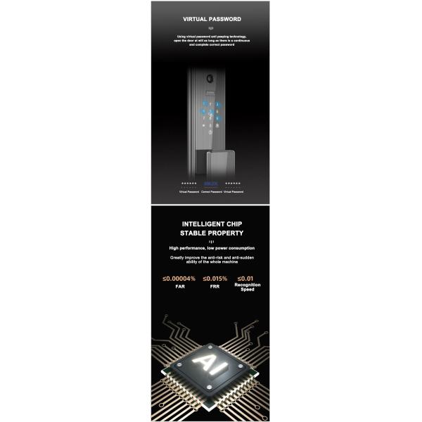 Glomarket Tuya 3d Face Recognition Door Lock Digital
