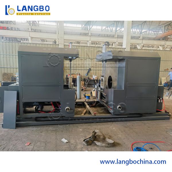 PVC PE Pipe Thread Cutting Machine Plastic Pipe Thread Processing Machine for