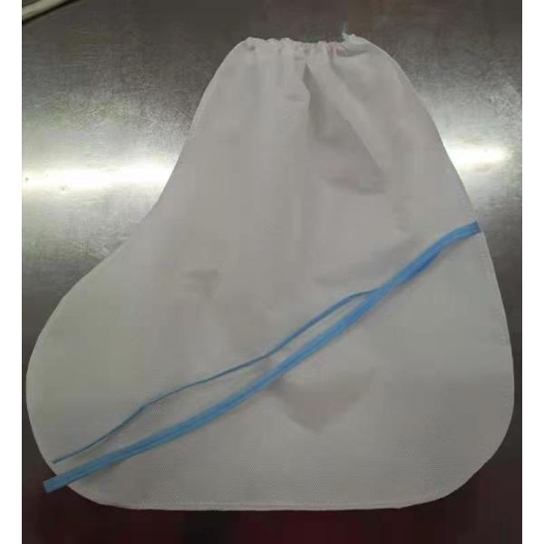 Breathable SMS Shoe Cover With Elastic Top