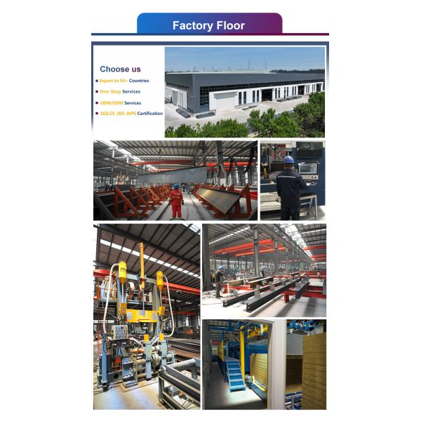 Rust-proof steel structure workshop supports long-term heavy industrial production operations