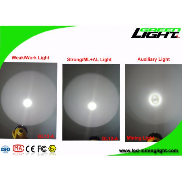 Light Weight Mining Cap Lights 90 Degrees Rotation Adjustable Angle