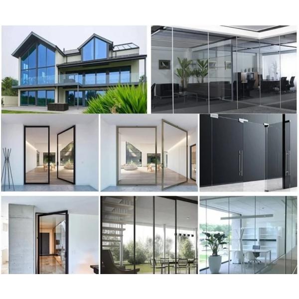 Customized Request Tempered Smoke Grey Light Gray Tinted Float Glass for Building