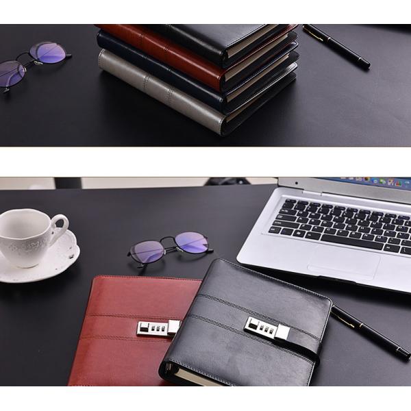 A5 CODE BOOK NOTEBOOK WITH LOCKING LEDGER CARD CARD CODE BOOK LOOSE-LEAF SECRET DIARY