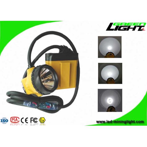 25000lux High Brightness Coal Mining Lights IP68 3.7V With Cable Flash Light