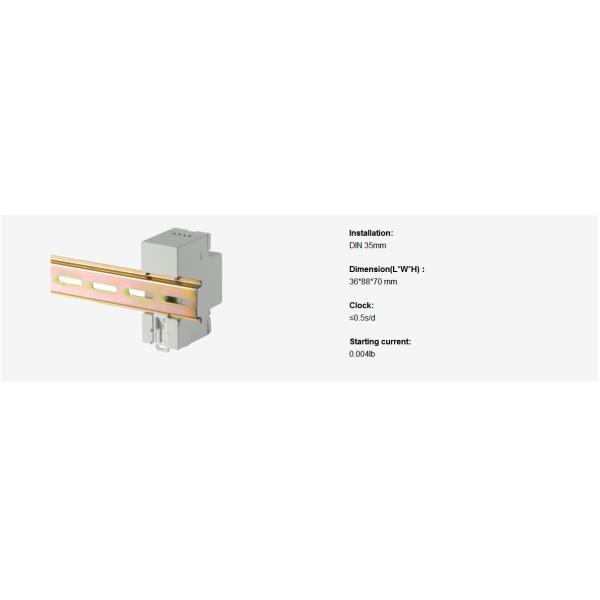 1Class Modbus Rs485 Din Rail Energy Meter With Multi Tariff Counter Function ADL100-ET