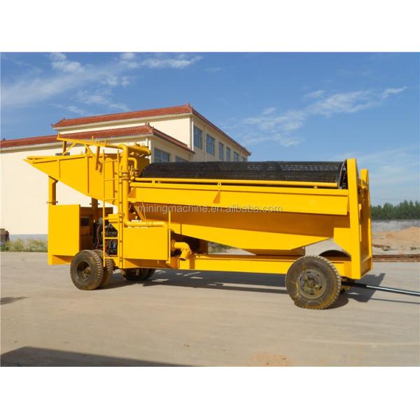 Multilayer Gold Trommel Screen Gold Mining Plants 20-400tons/h