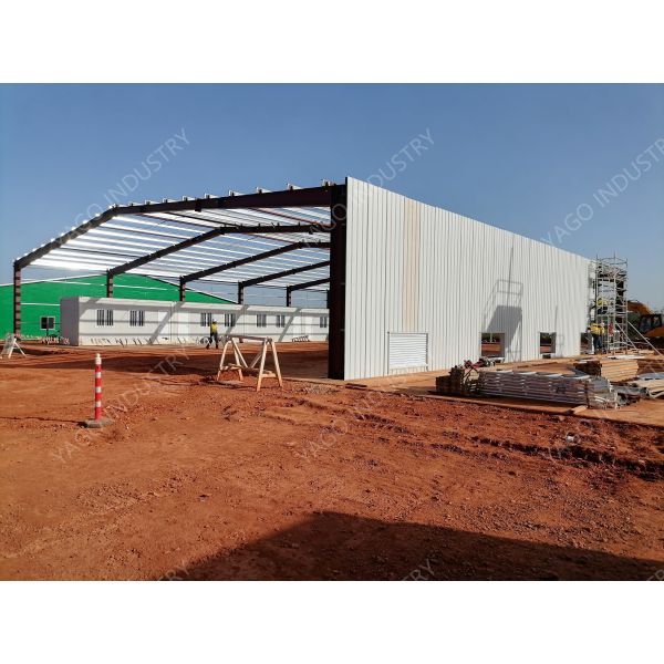 Galvanized Insulated temporary Site Office Accommodation Container Prefab Fast Assemble