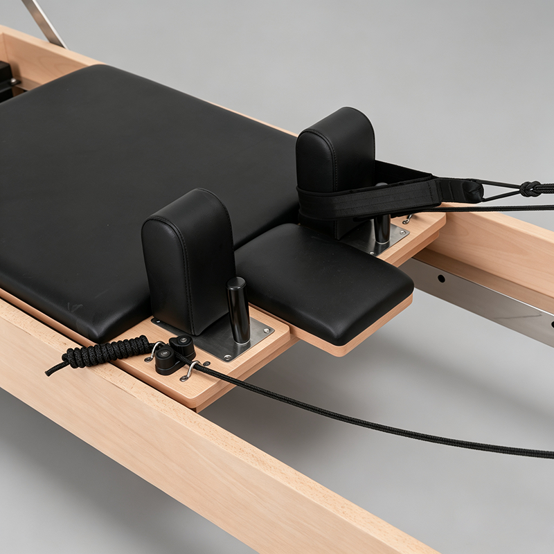 Beech Wood Basic Pilates Equipment Tower Reformer For Beginners Customized
