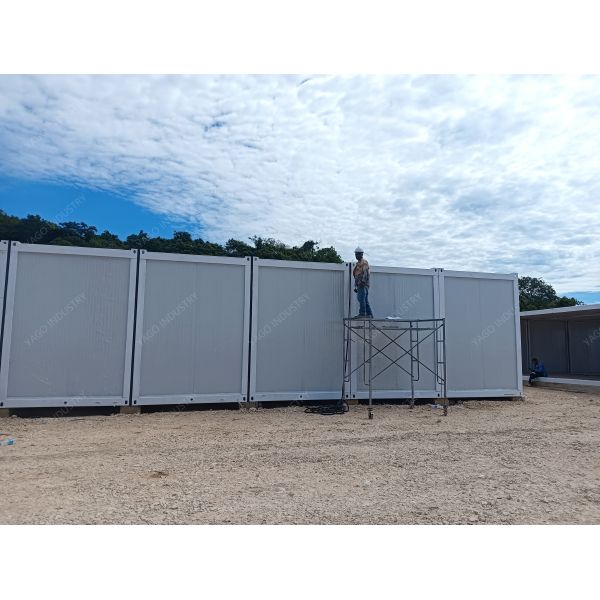 ODM Weather Resistant Temporary Dormitory Construction Site Office Container Accommodation