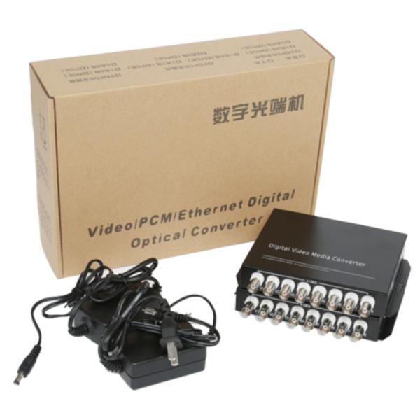 Fibre Optic Media Converter Ethernet Copper Data Voice Video Type