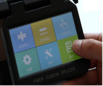 Full automatic touch operate 7 Seconds fast splicing optical fiber fusion splicer machine fiber optic for FTTH