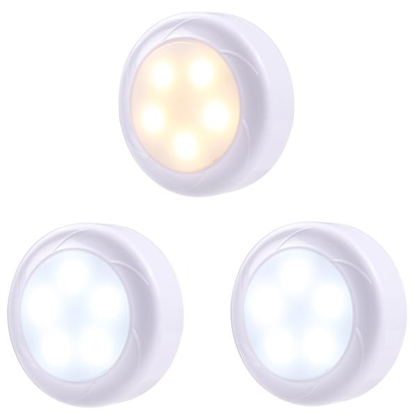 80LM 1W 4.5VDC Remote Control Under Cabinet Light Battery Powered